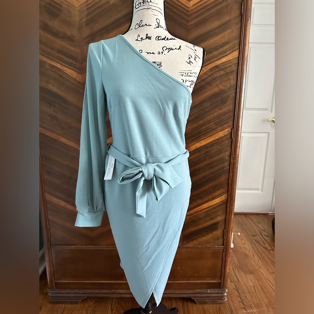 AX one sleeve dress.